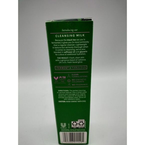 Ferver Fermented Black Tea Cleansing Milk 2x More Luminosity for Skin 4 fl. oz. - Picture 4 of 4